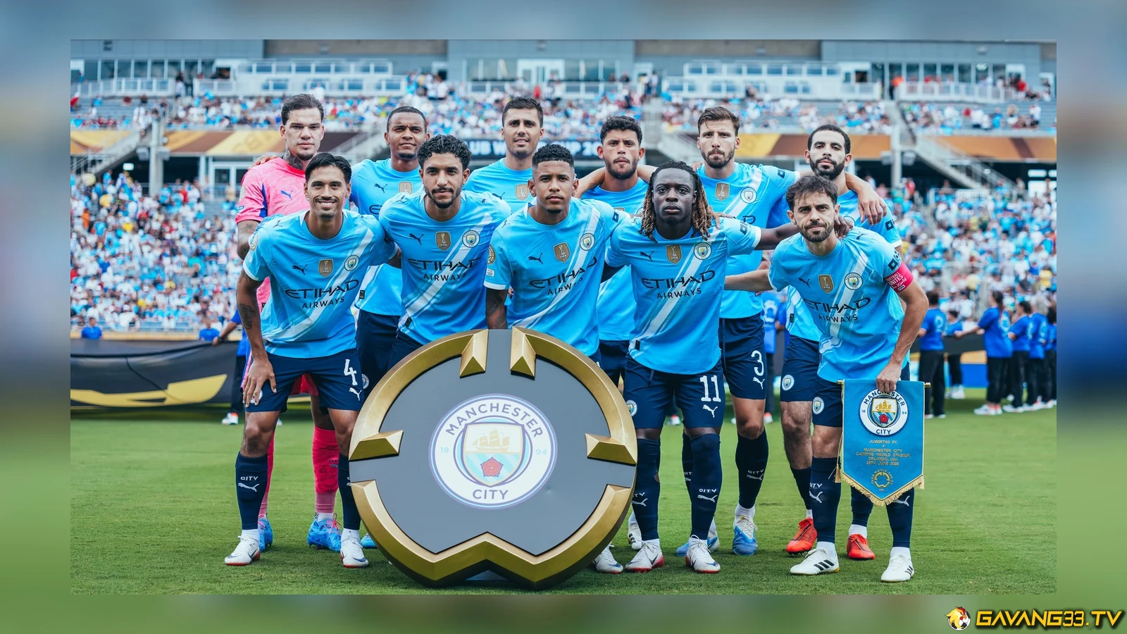 đội hình Manchester City trước trận đấu Premier League