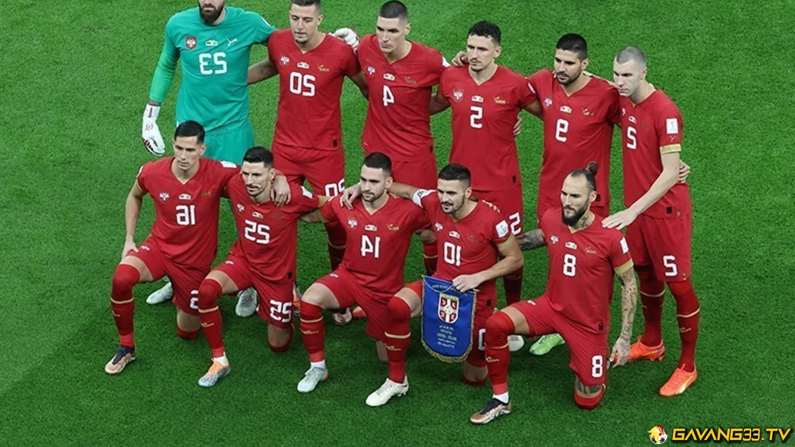 Đội tuyển Serbia trong ảnh tư liệu